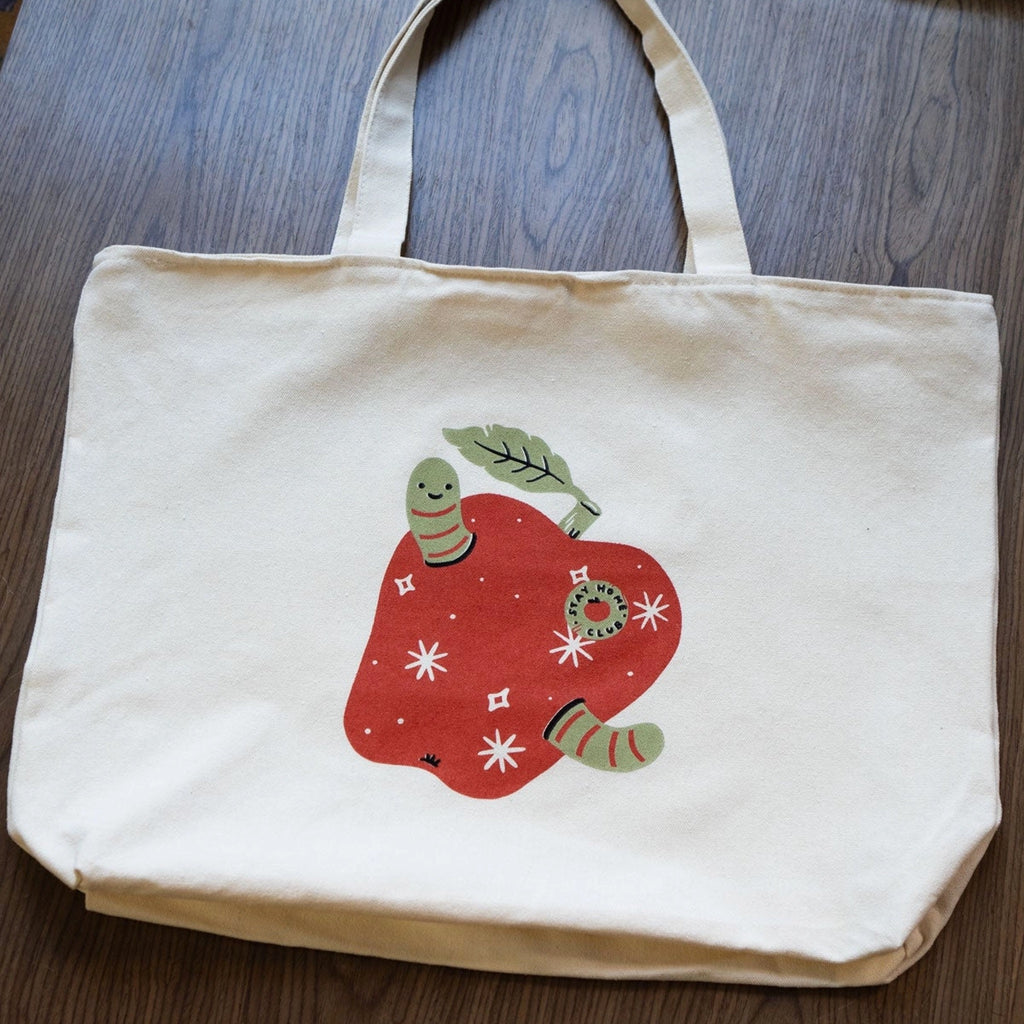 Rotten Apple Zip Tote.