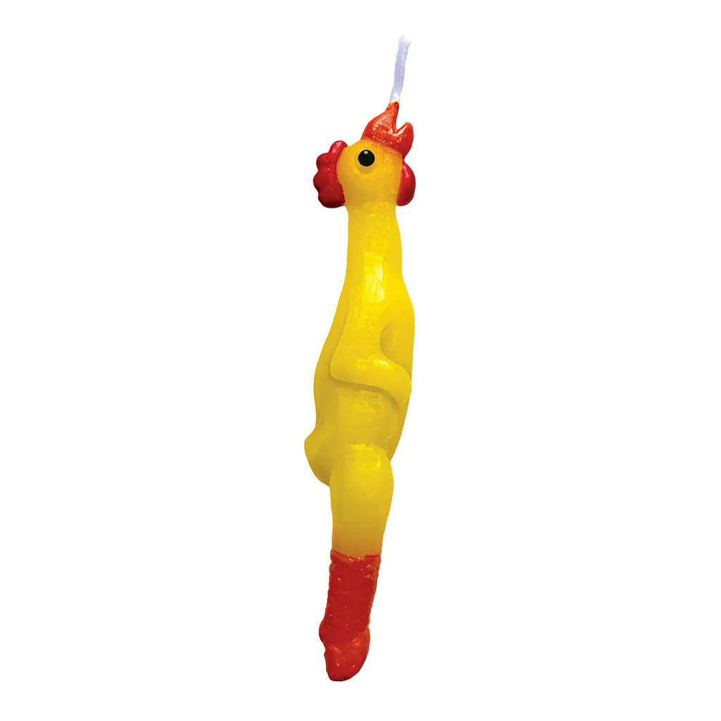 Rubber Chicken Candles.