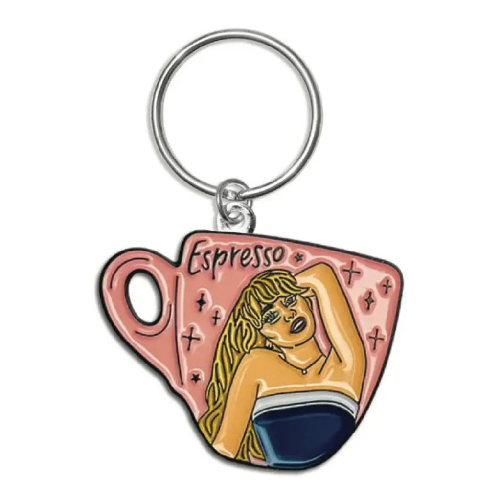 Sabrina Espresso Keychain.