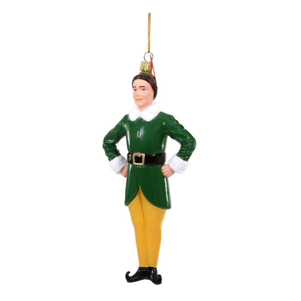 Santa's Helper Elf Ornament.