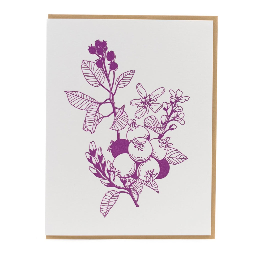 Saskatoon Berry Card.