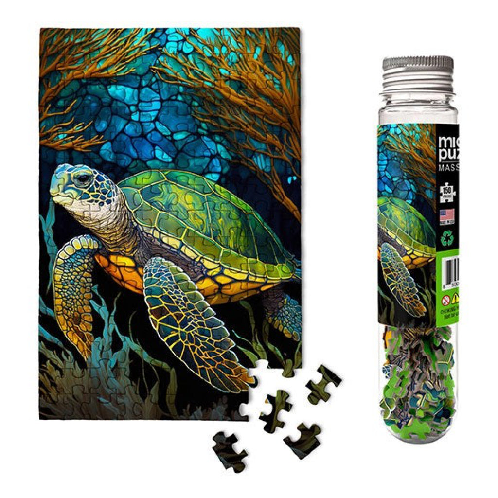 Sea Turtle Mini Jigsaw Puzzle packaging.