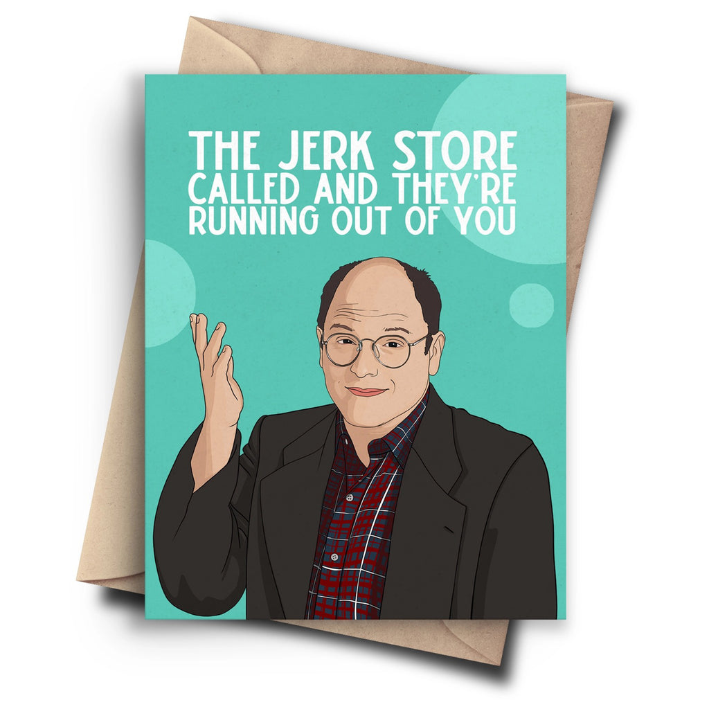 Seinfeld The Jerk Store Card.