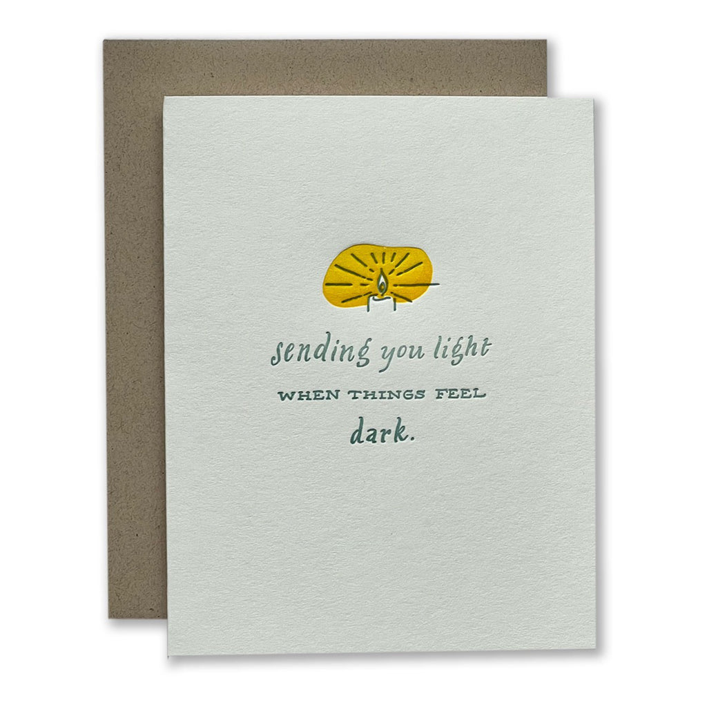 Sending You Light Sympathy Card.