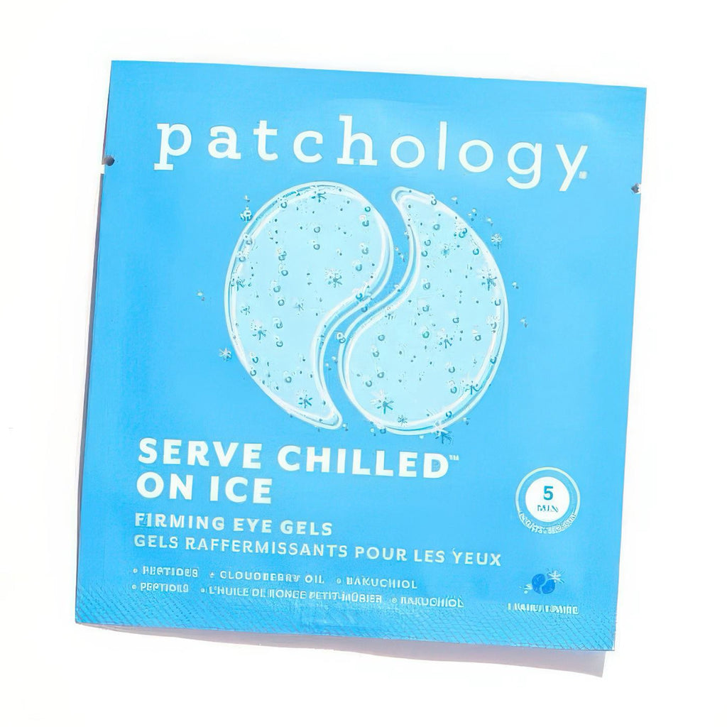 Serve Chilled On Ice Firming Eye Gels Single.