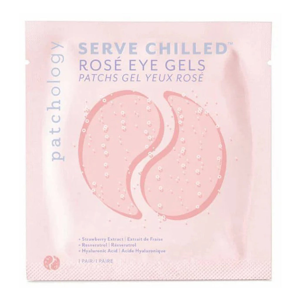 Serve Chilled Rosé Hydrating Eye Gels Pack.