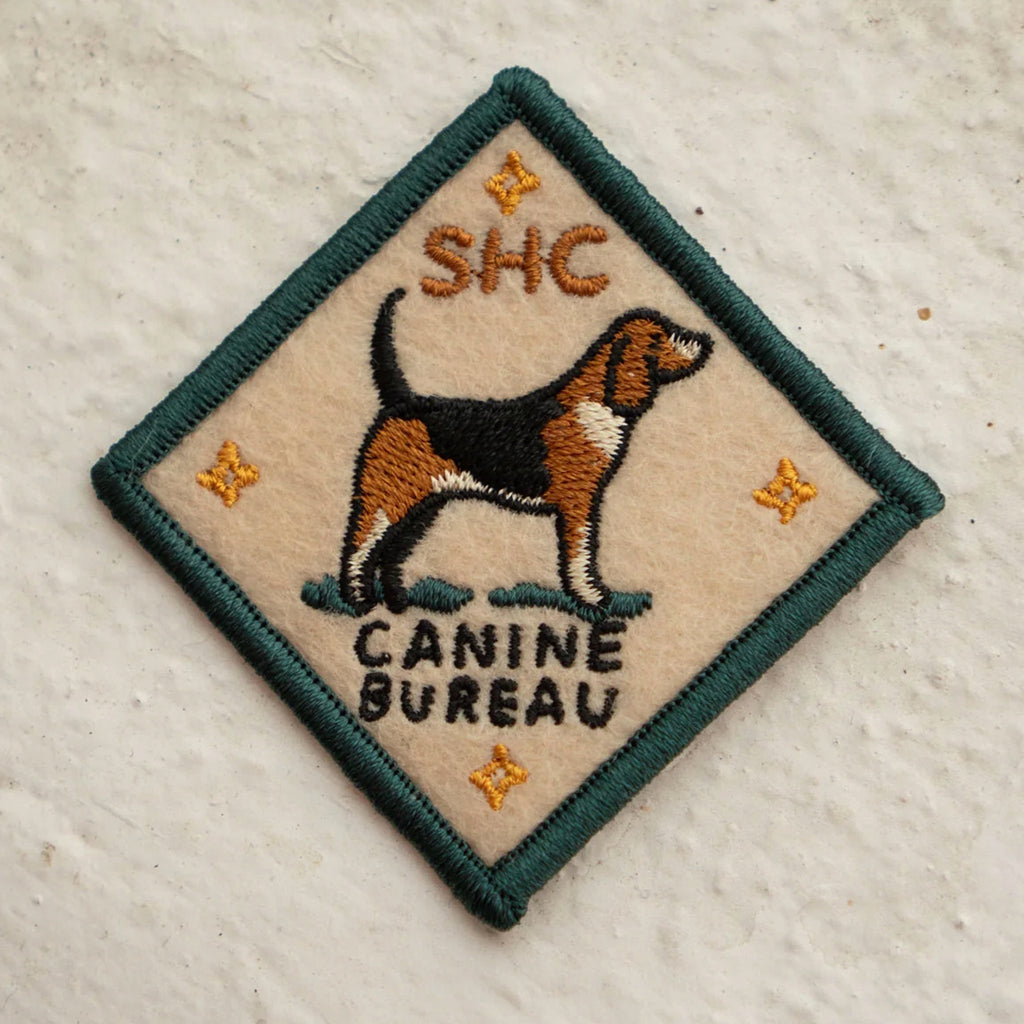 SHC Canine Bureau Felt Sticky Patch.