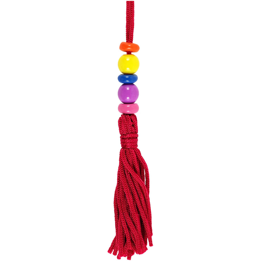 Shelf Control Beaded Bookmark  tassle.