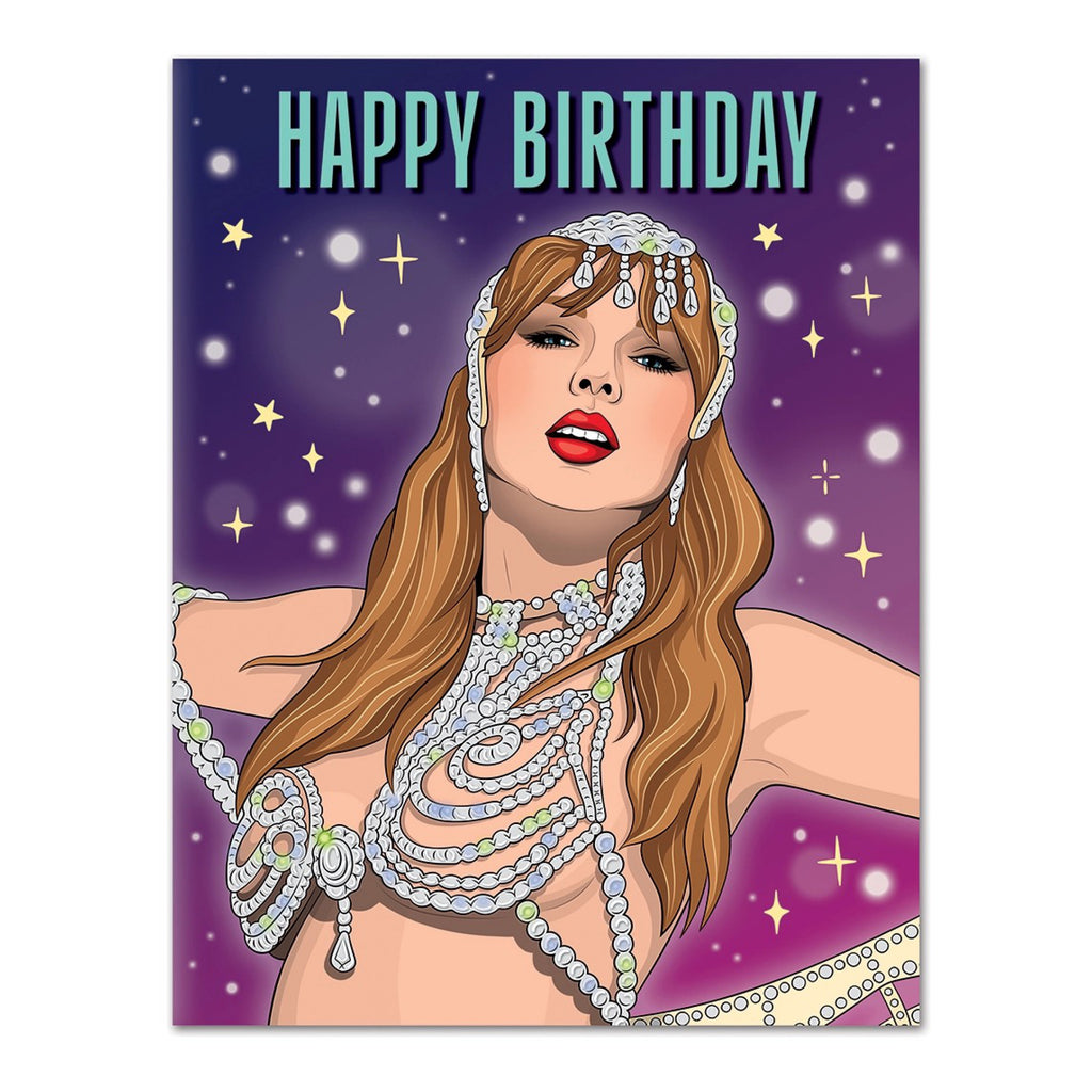 Showgirl Era Birthday Card.