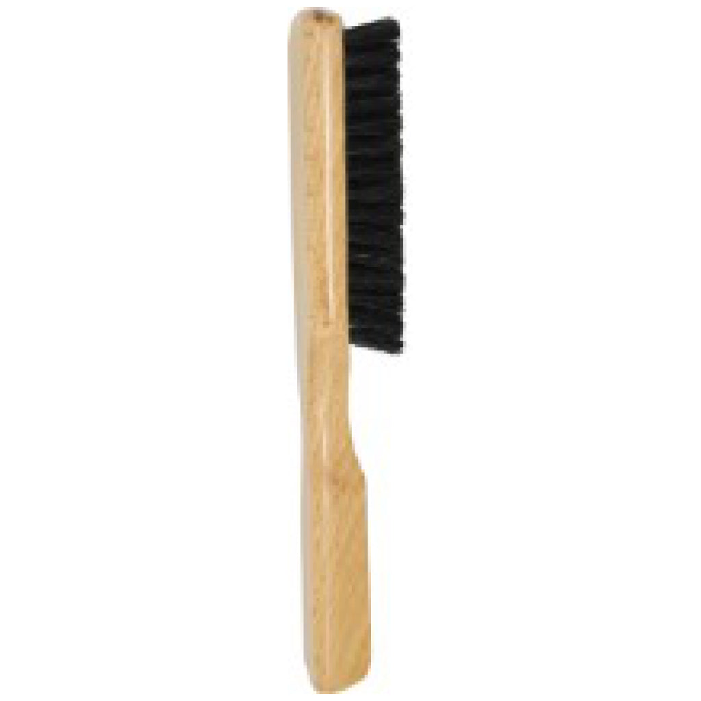Side of Boar Hair Bristle Brush.