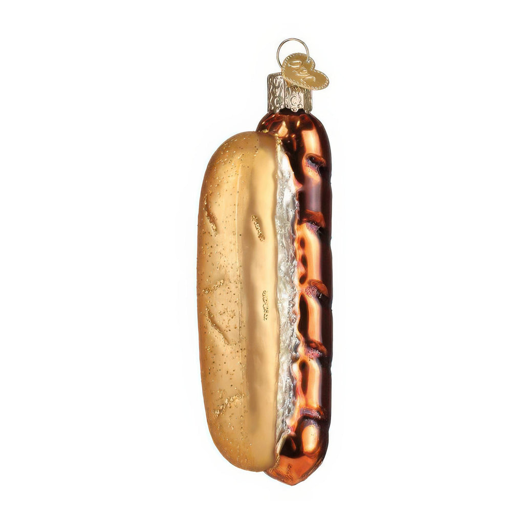 Side of Bratwurst Sandwich Ornament.