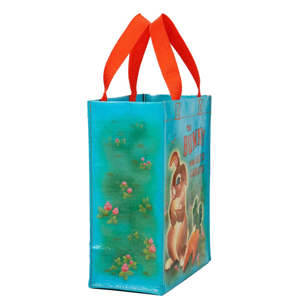 Side of Bunny Hated Carrots Handy Tote.