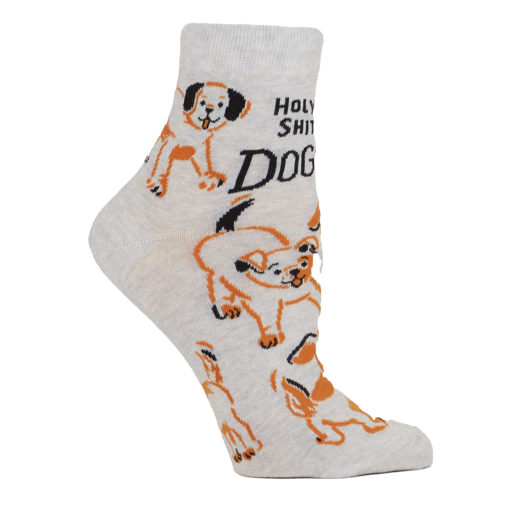 Side of Holy Shit. Dogs! Ankle Socks.