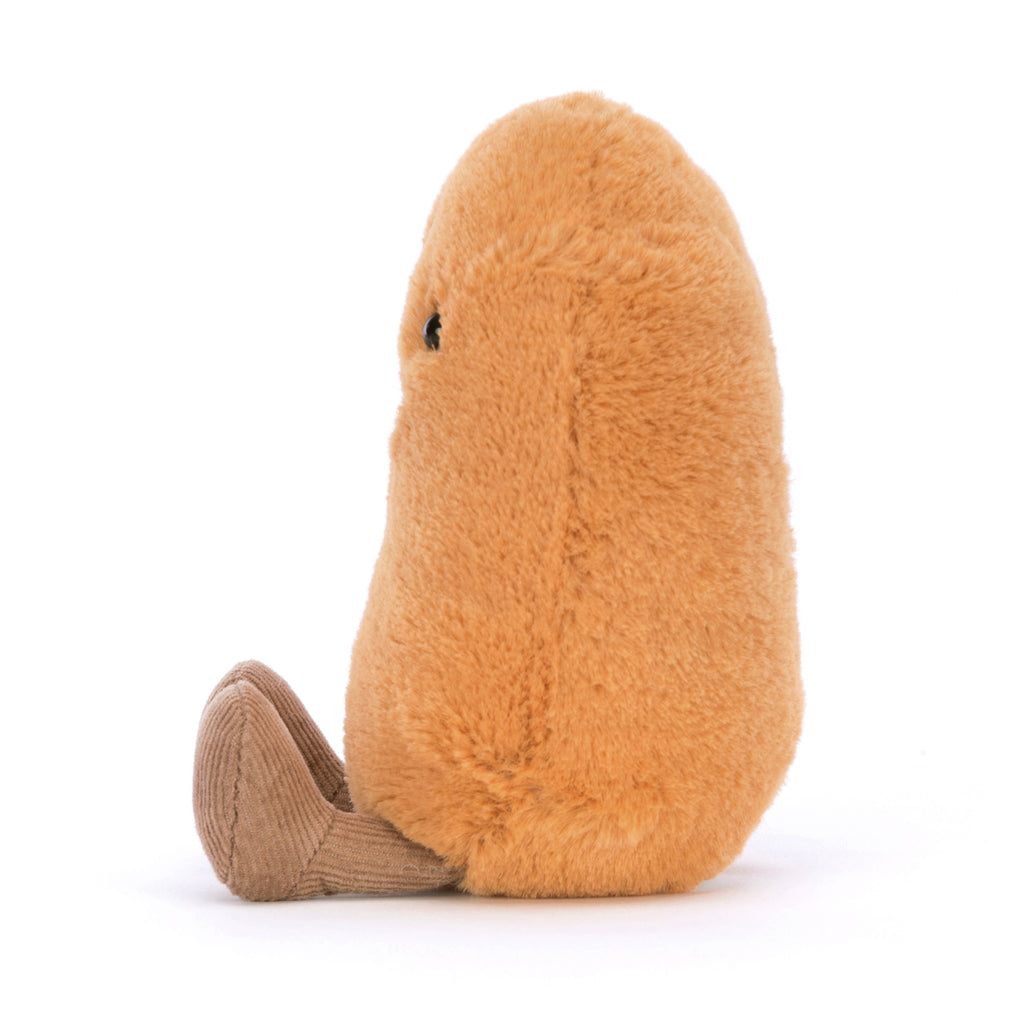 Side of Jellycat Amuseables Bean.