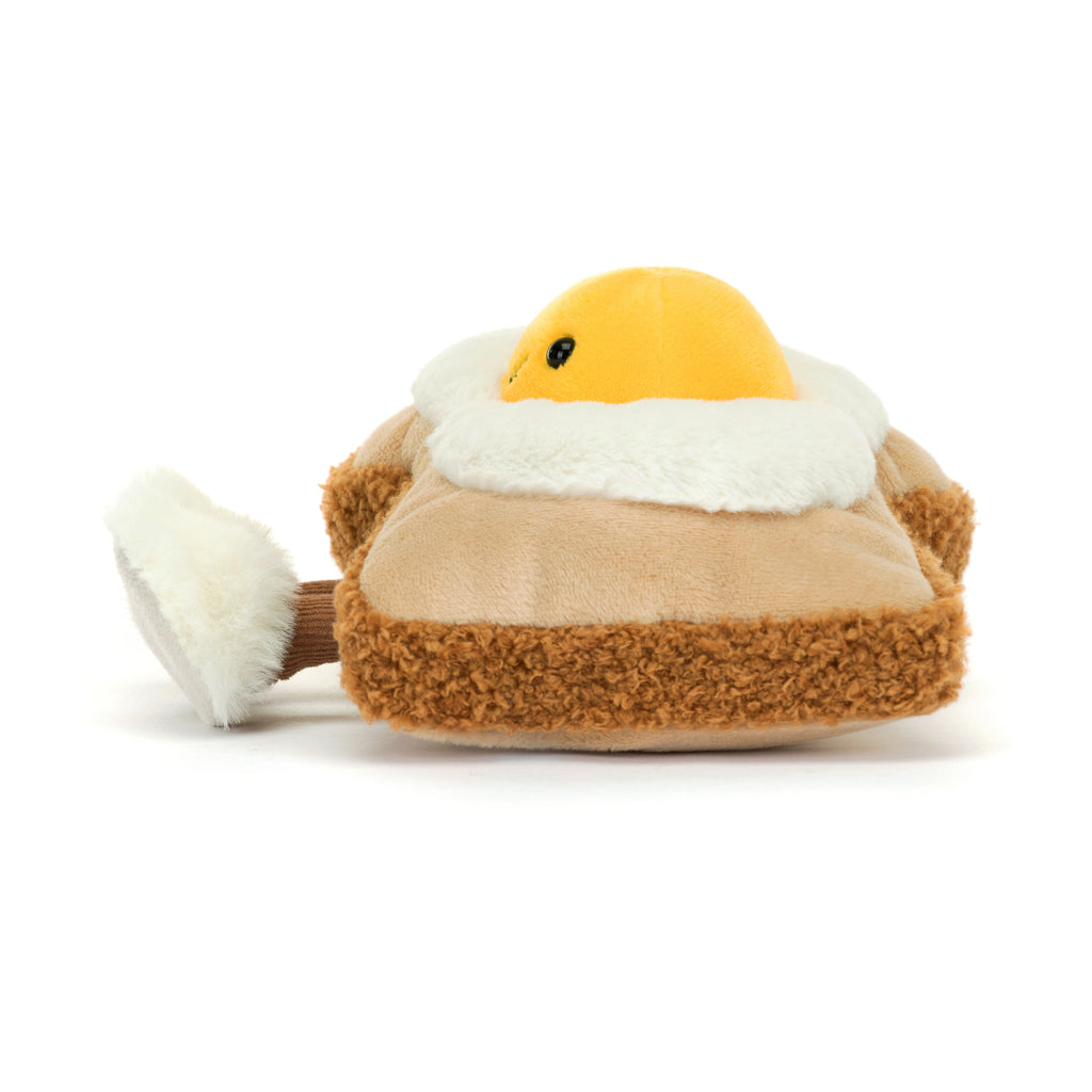 Side of Jellycat Amuseables Egglantine Egg On Toast.