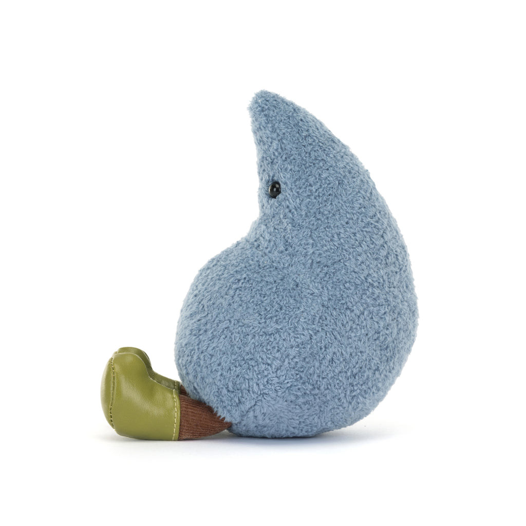 Side of Jellycat Amuseables Happy Raindrop.