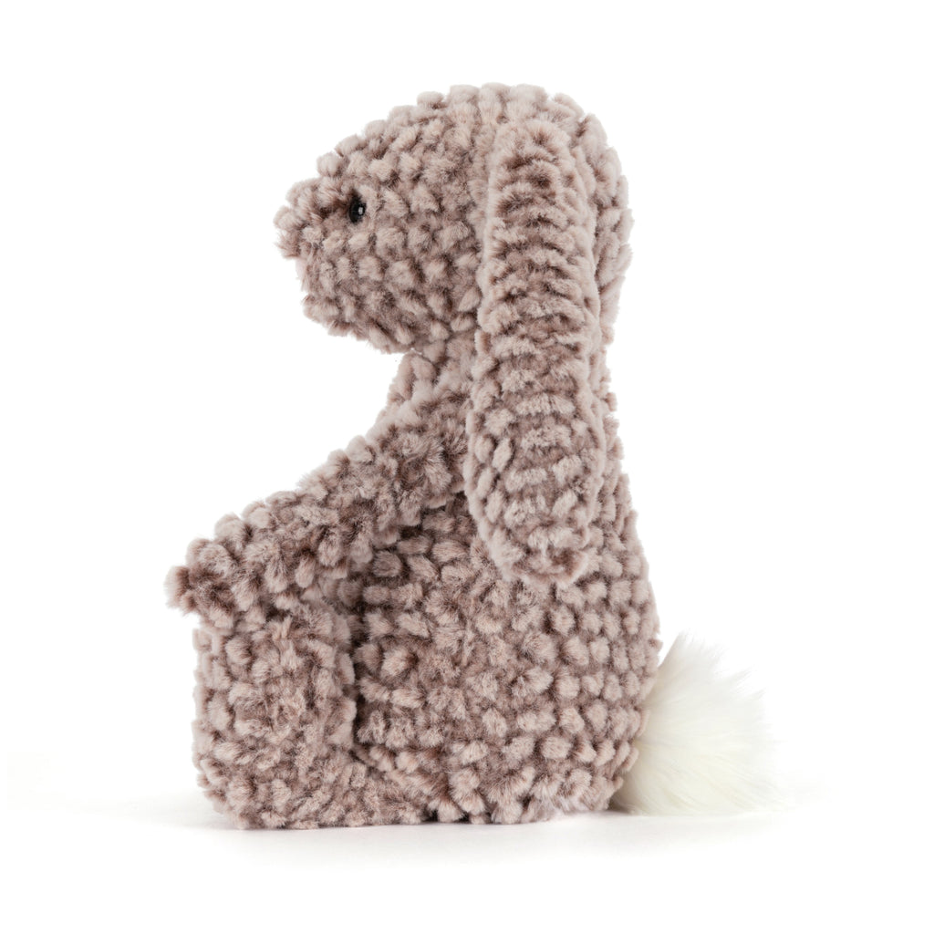 Side of Jellycat Bashful Luxe Bunny Pinne Original.