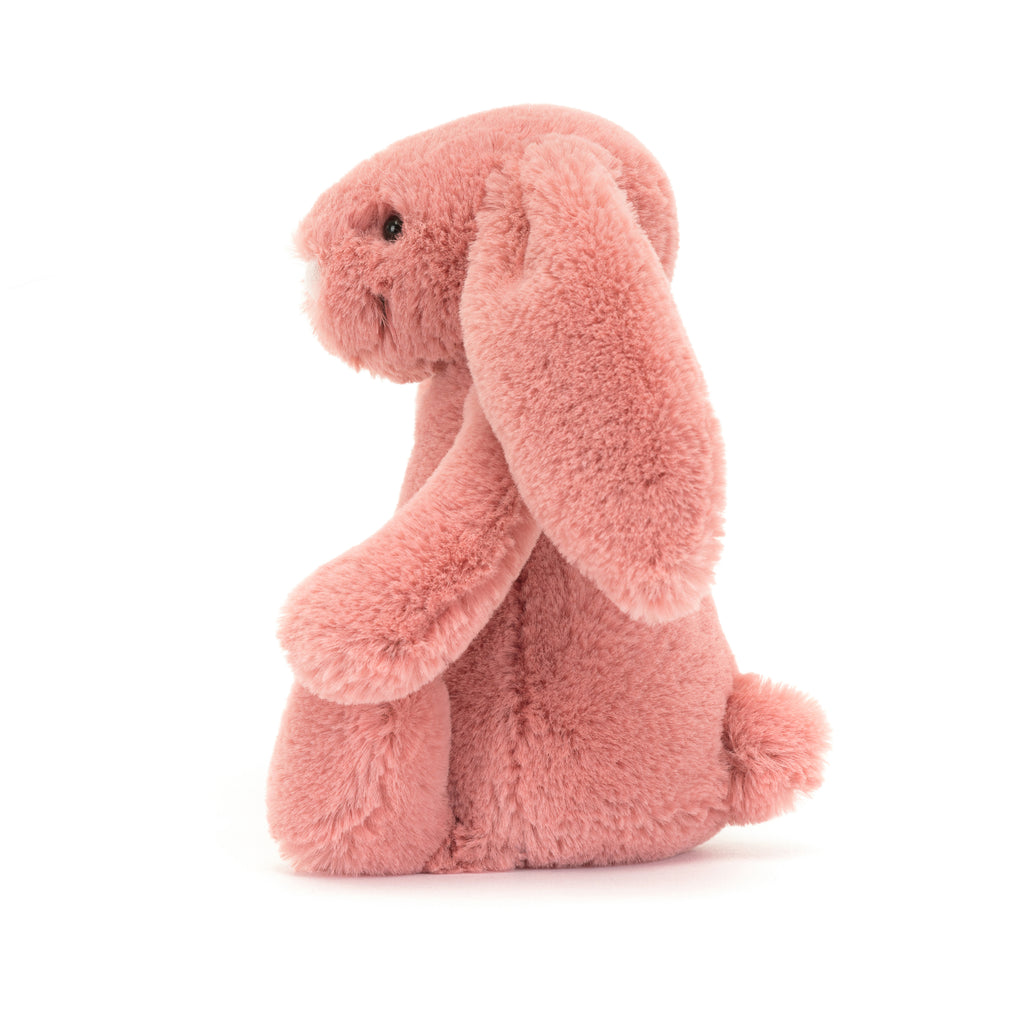 Side of Jellycat Bashful Sorrel Bunny Little.