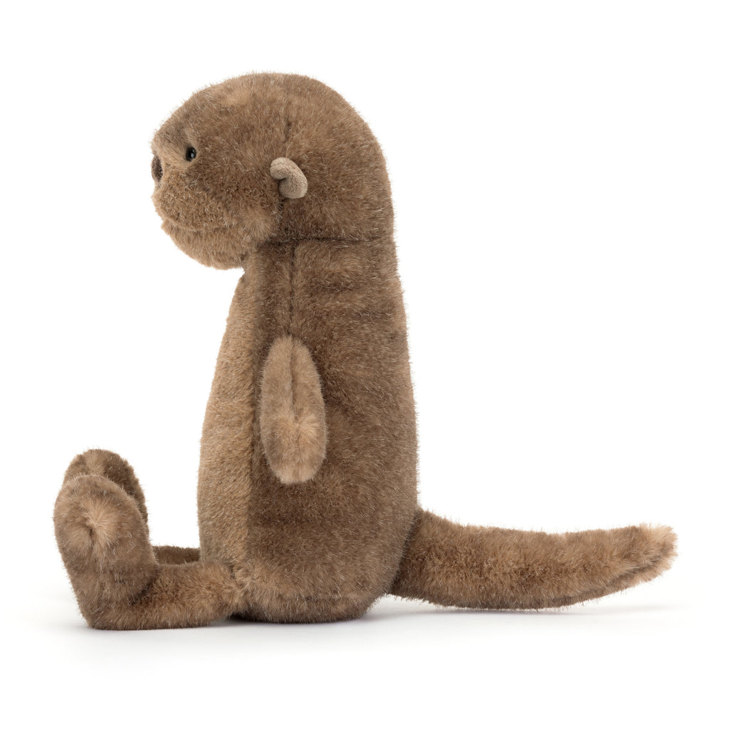 Side of Jellycat Brooke Otter.