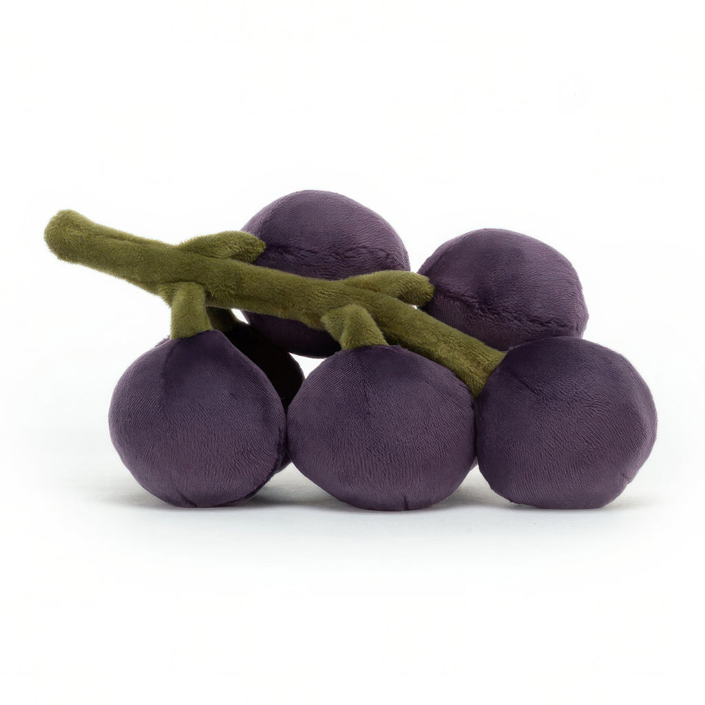 Side of Jellycat Fabulous Fruit Grapes.