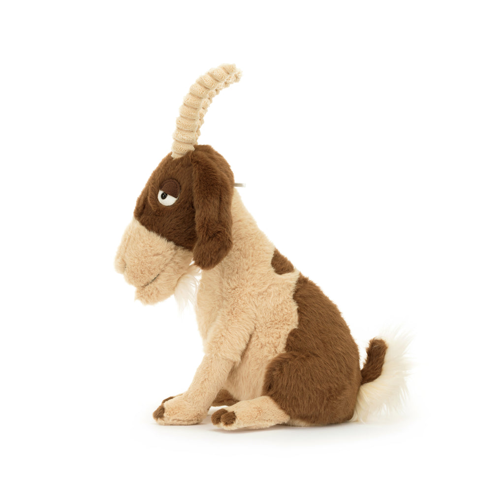 Side of Jellycat Glenny Goat.