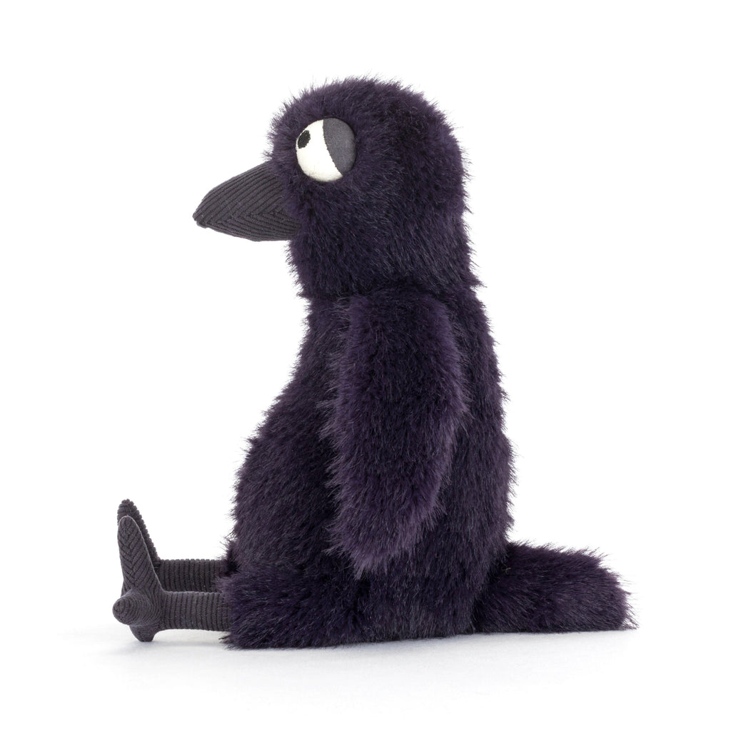 Side of Jellycat Hocus Crow.