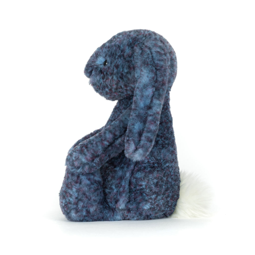Side of Jellycat Hopscone Luxe Bunny Original.