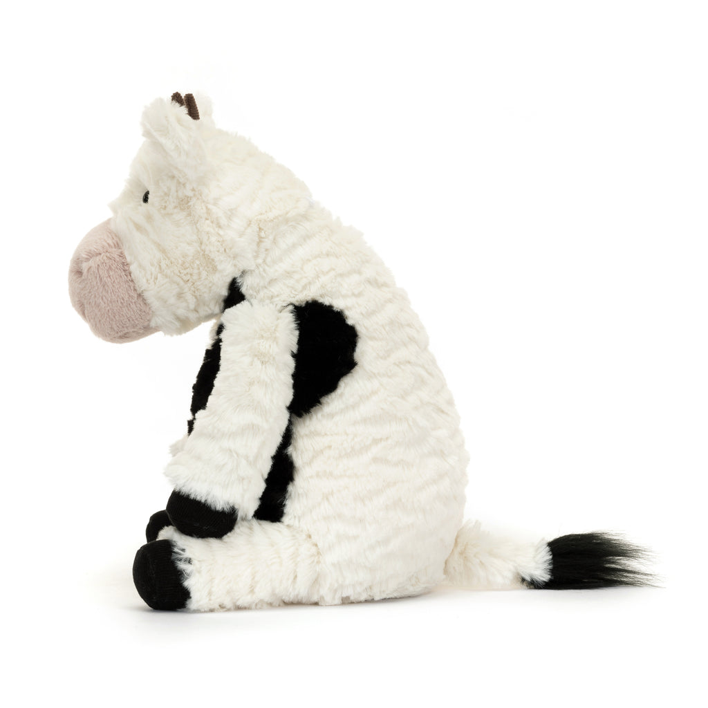 Side of Jellycat Mooliet Cow.