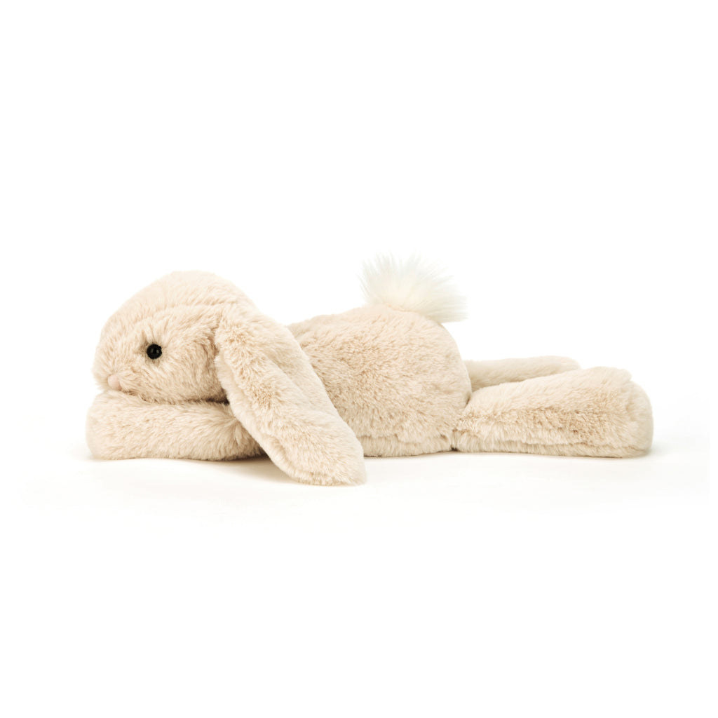 Side of Jellycat Smudge Rabbit Small.