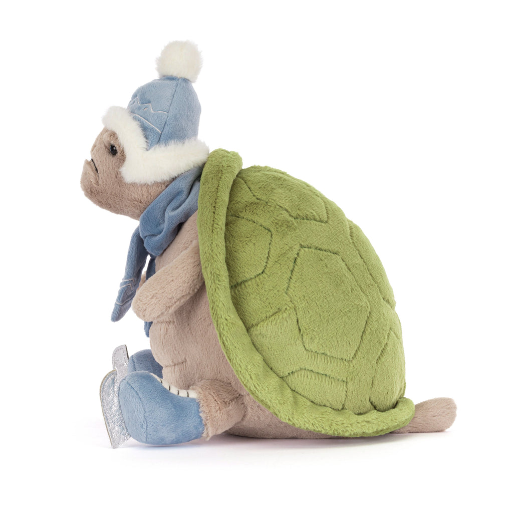 Side of Jellycat Timmy Turtle 'Skating'.
