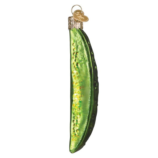 Side of Pickle Spear Ornament.