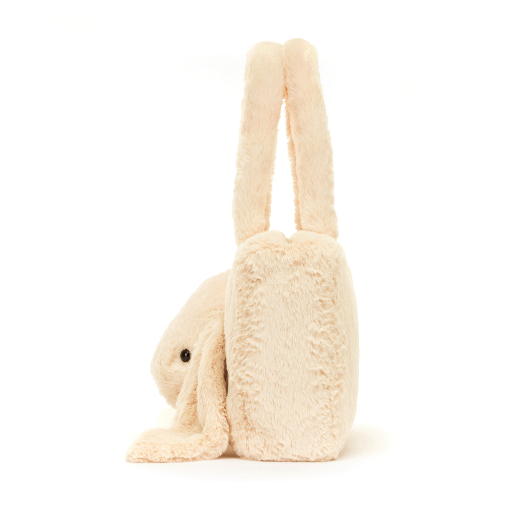 Side of Smudge Rabbit Tote Bag.