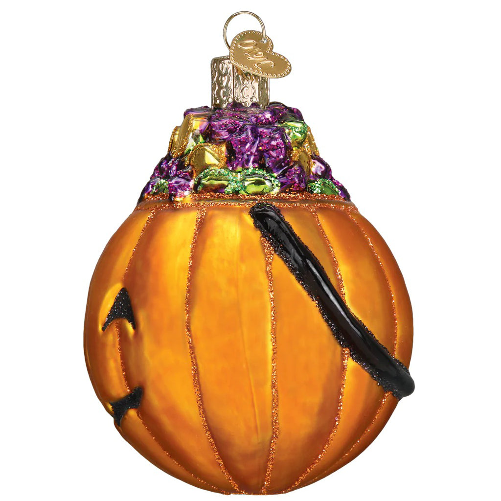 Side of Trick Or Treat Ornament.