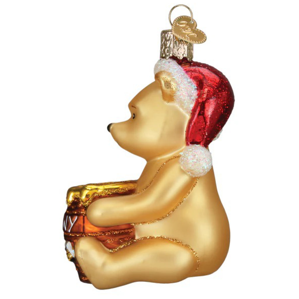 Side of Winnie The Pooh Ornament.