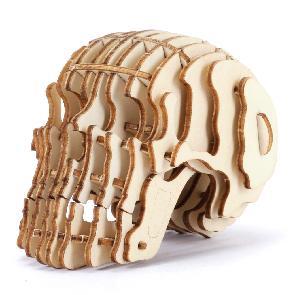 Skull 3D Wooden Puzzle.