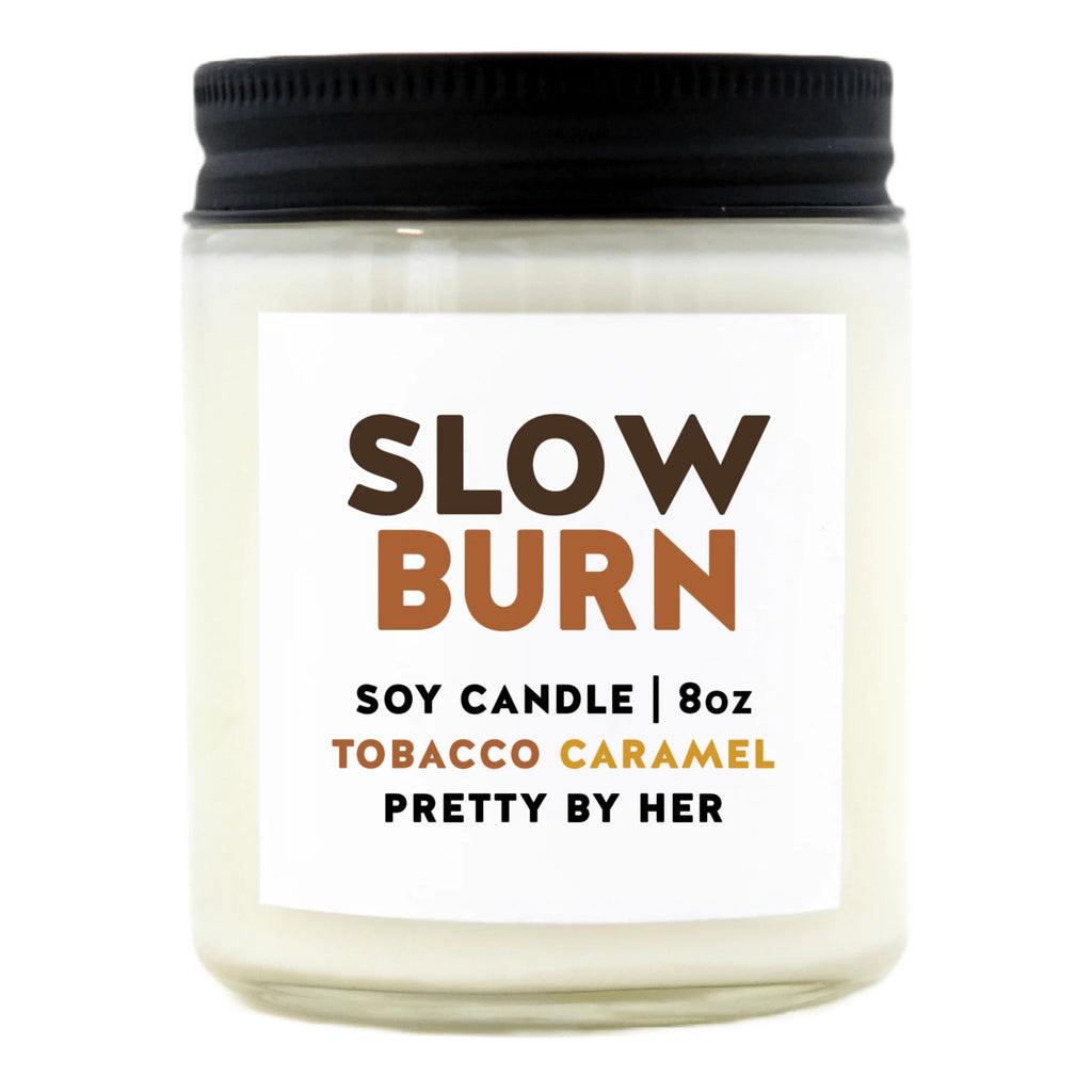 Slow Burn Soy Wax Candle.