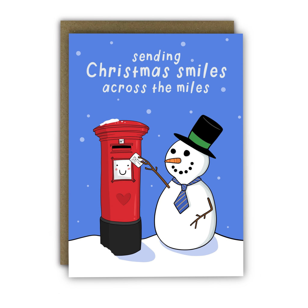 Smiles Across The Miles Christmas Card.