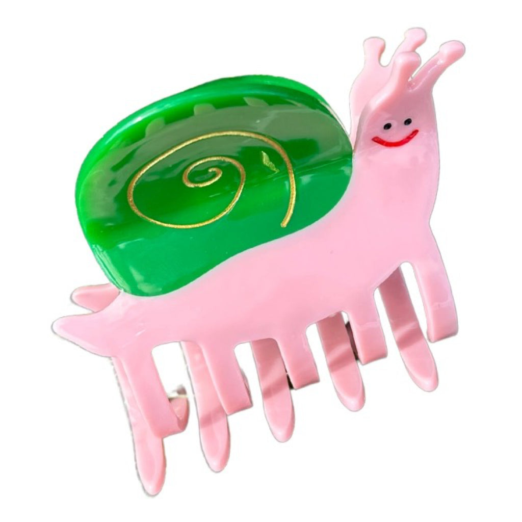 Smiley Snail Hair Clip.