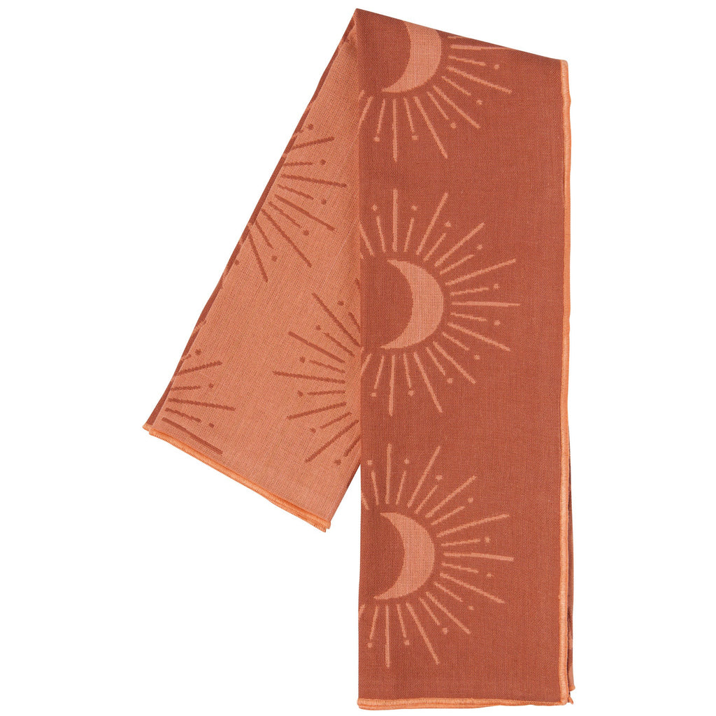 Soleil Double Cloth Dishtowel folded.