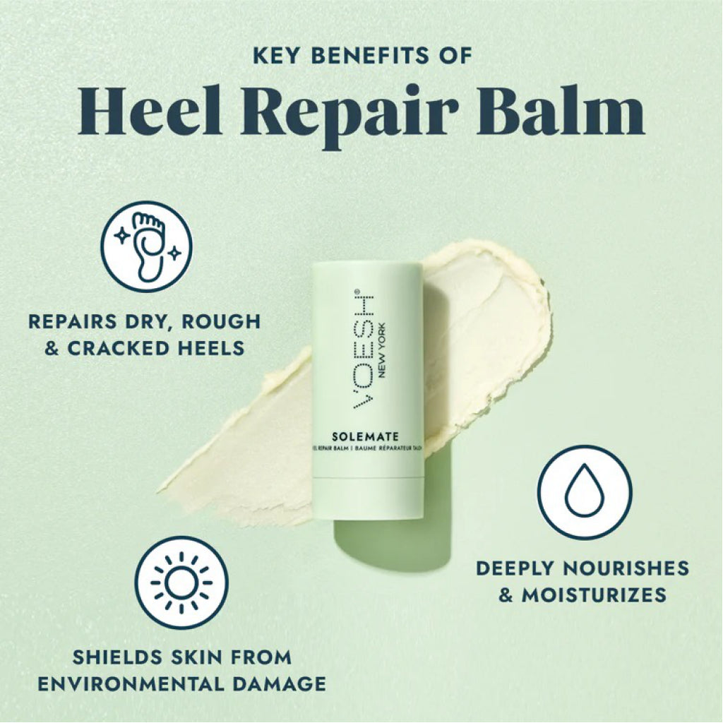 Solemate Heel Repair Balm features.