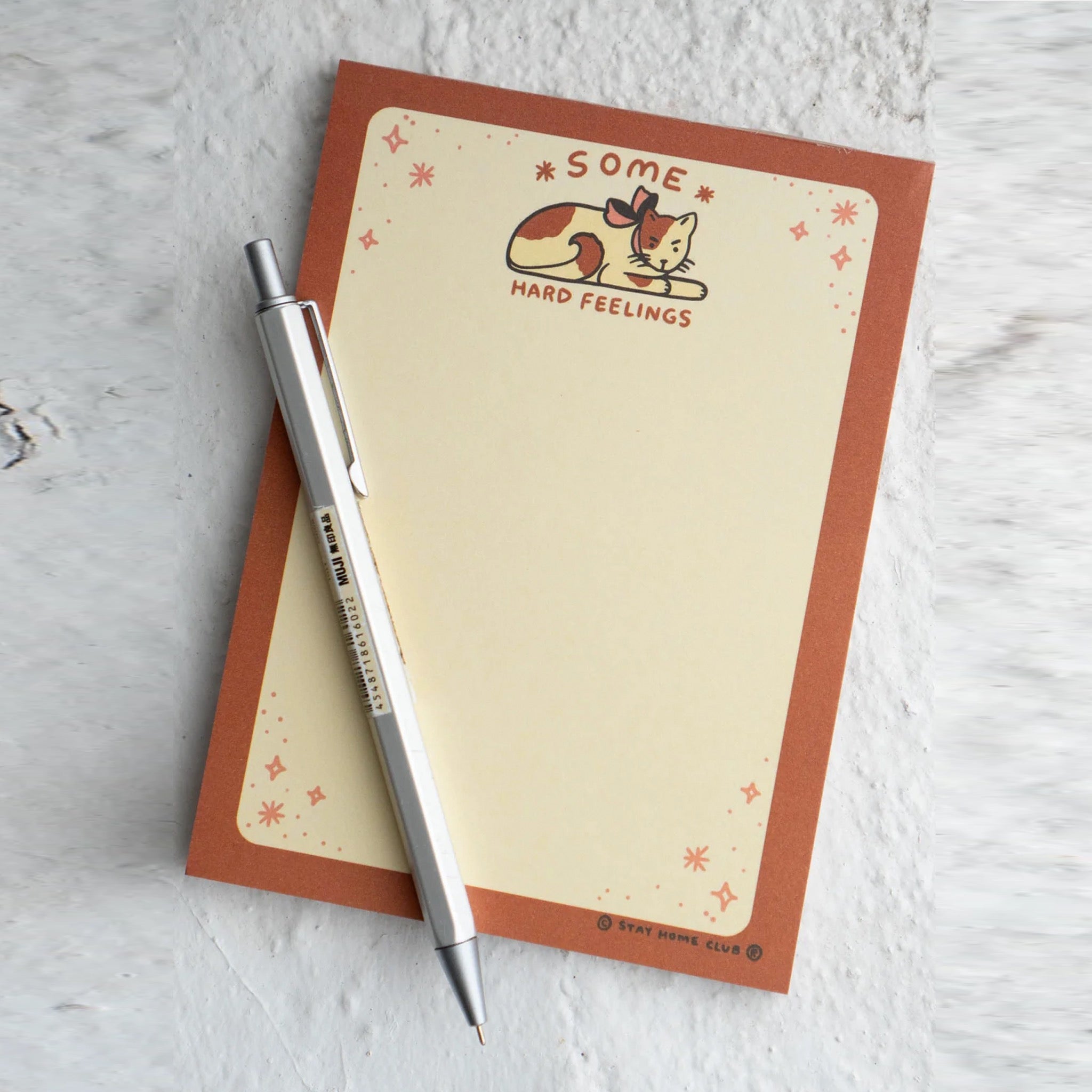 Some Hard Feelings Notepad | Stay Home Club – Outer Layer