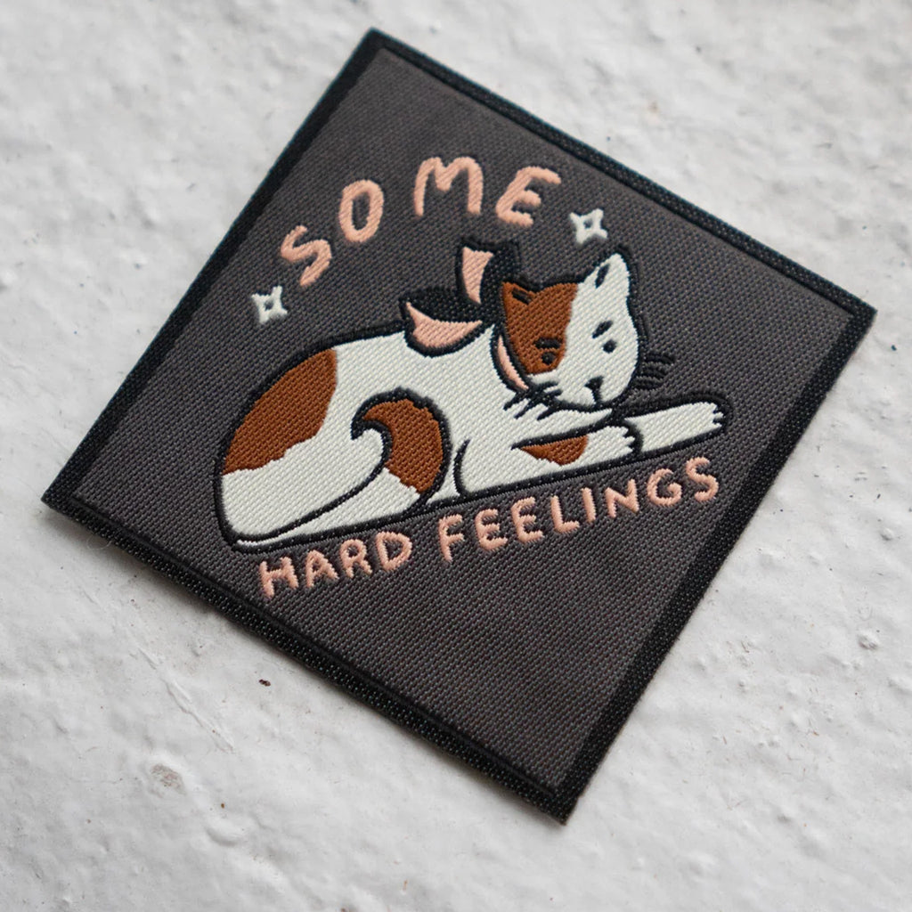 Some Hard Feelings Woven Sticky Patch.