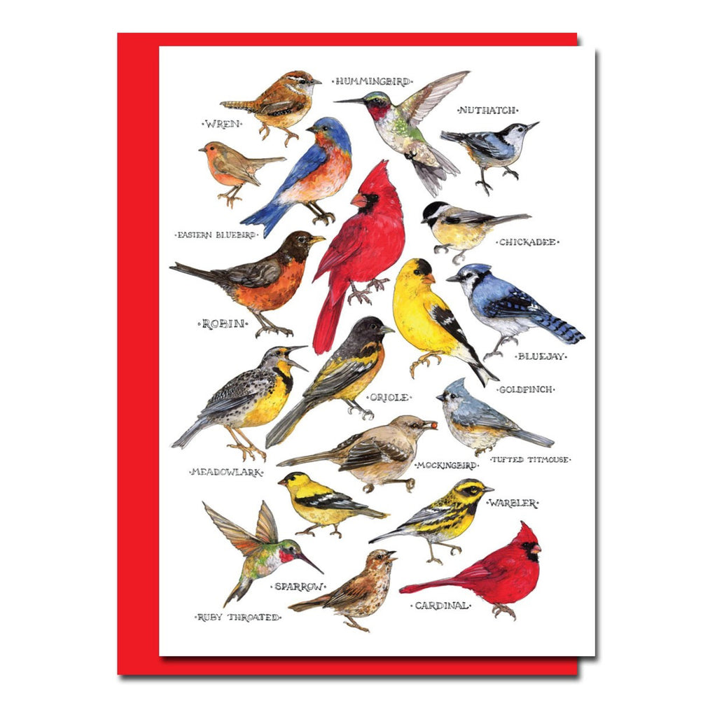 Songbirds Holiday Card.