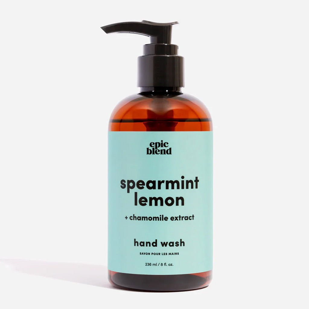 Spearmint Lemon Hand Soap.