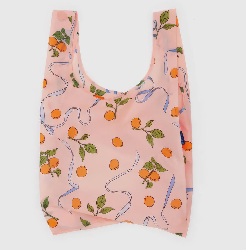 Standard Baggu Apricots & Ribbons.