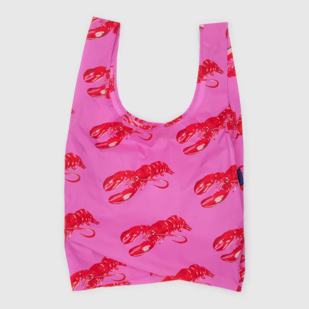Standard Baggu Pink Lobster.