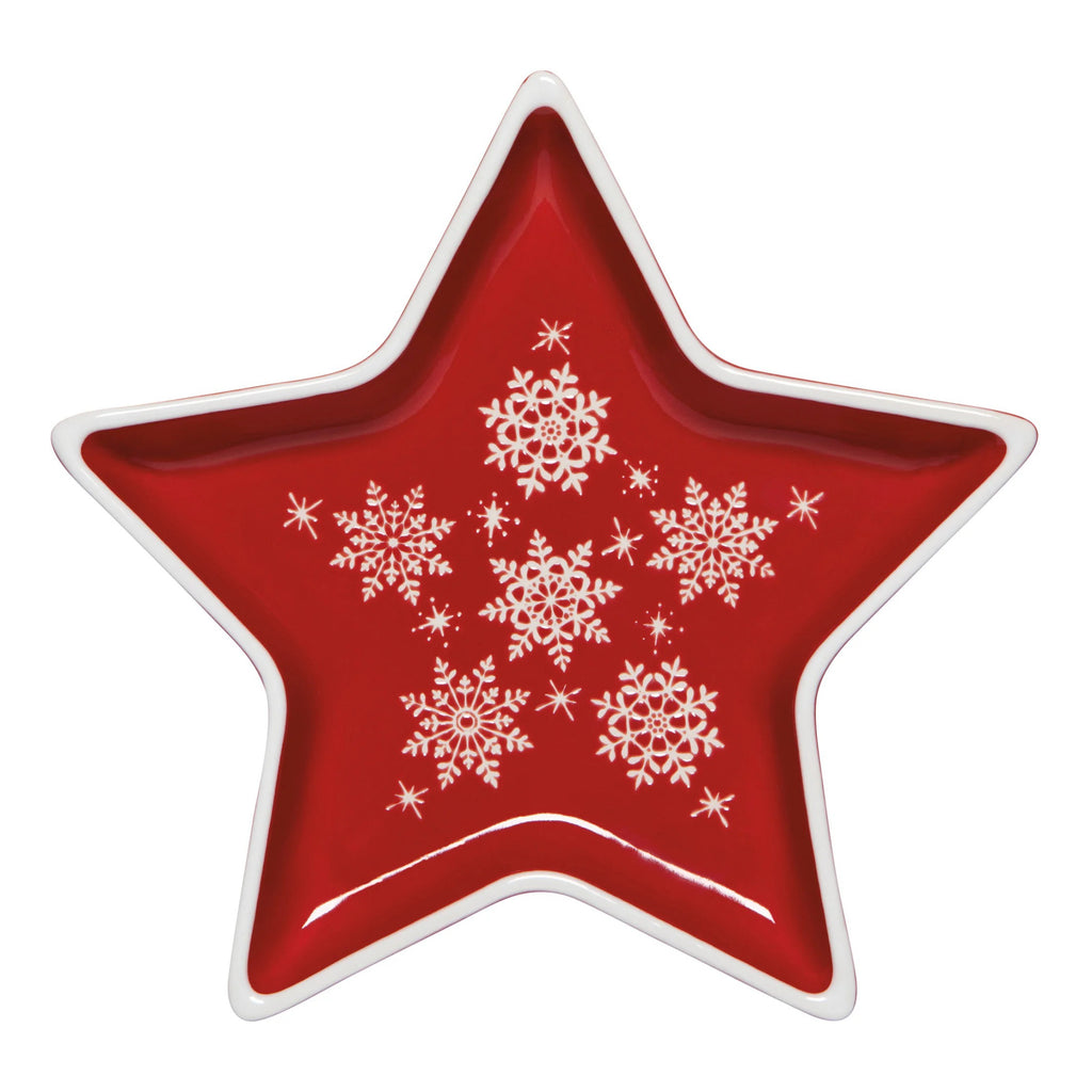 Star Christmas Shaped Tray.