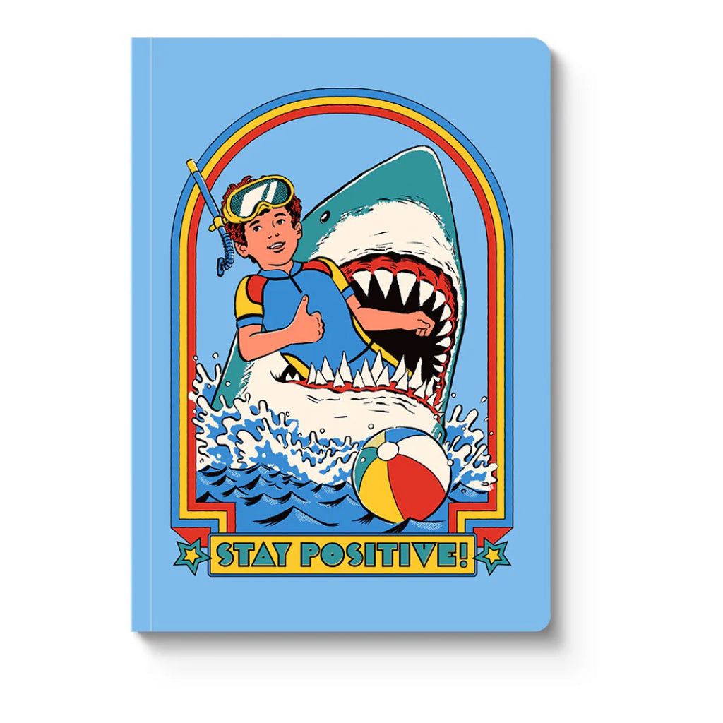 Stay Positive Paperback Notebook.