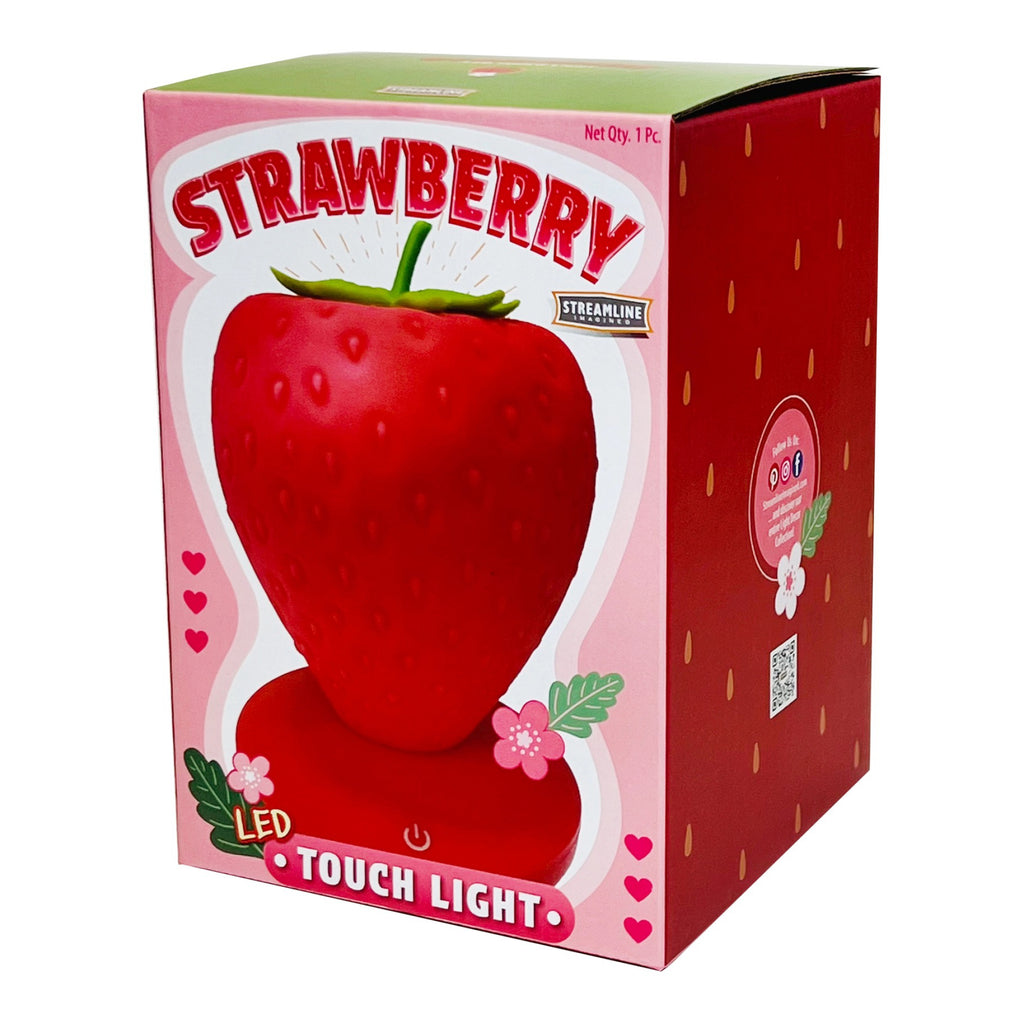 Strawberry Lamp packaging.