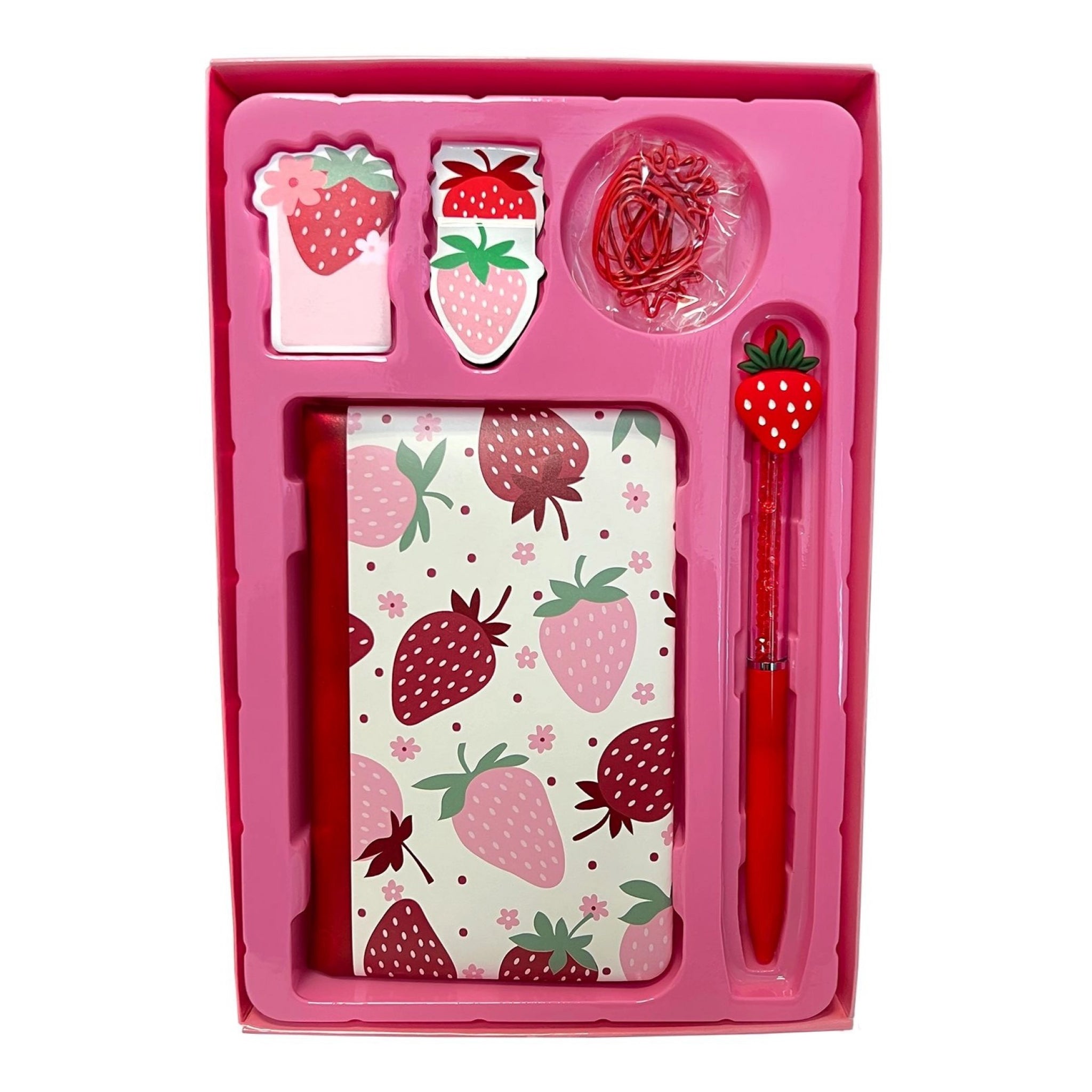 Mini Journal Set Strawberry Mini Boxed Journal Set | Streamline – Outer Layer
